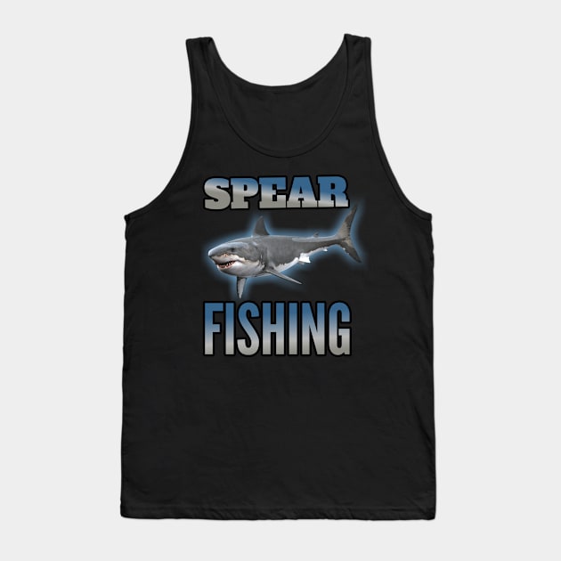 Spearfishing scuba hawaii Tank Top by Coreoceanart